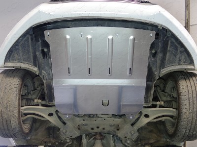 Защита картера и КПП (алюминий) 4мм на Hyundai, I40, 2011-2018 (Арт. ZKTCC00199)