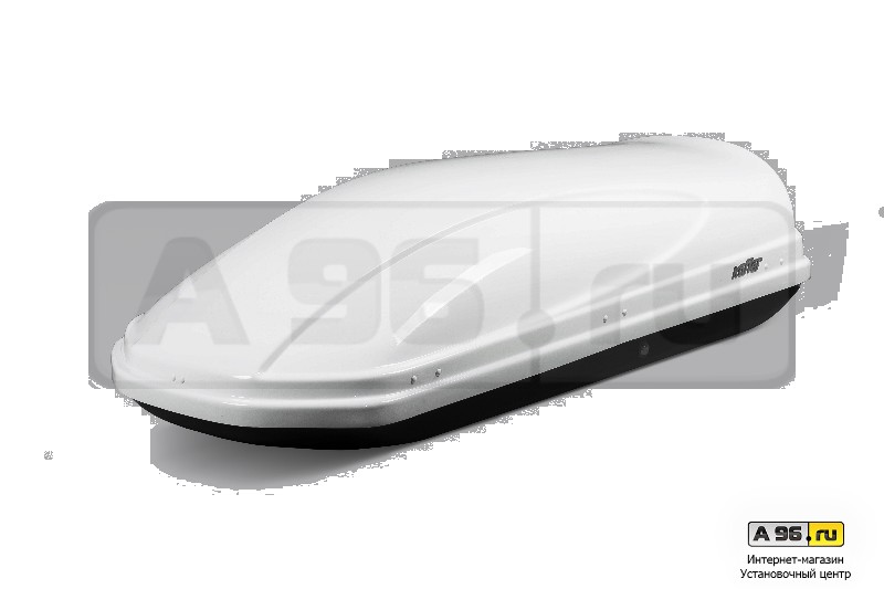 Автомобильный бокс (багажник на крышу) Koffer 1780х760х450 белый матовый (duo open) 430л (Арт. KW430)