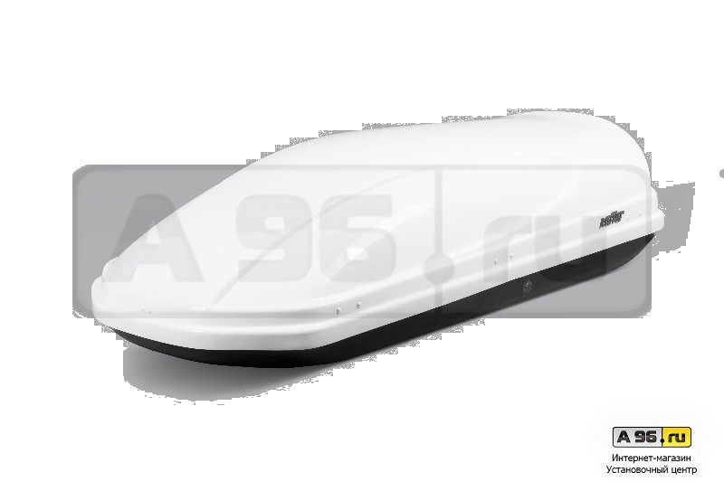 Автомобильный бокс (багажник на крышу) Koffer 1780х760х450 белый глянец (duo open) 430л (Арт. KWG430)